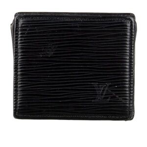 Louis Vuitton Epi Black Vintage Coin Pouch
